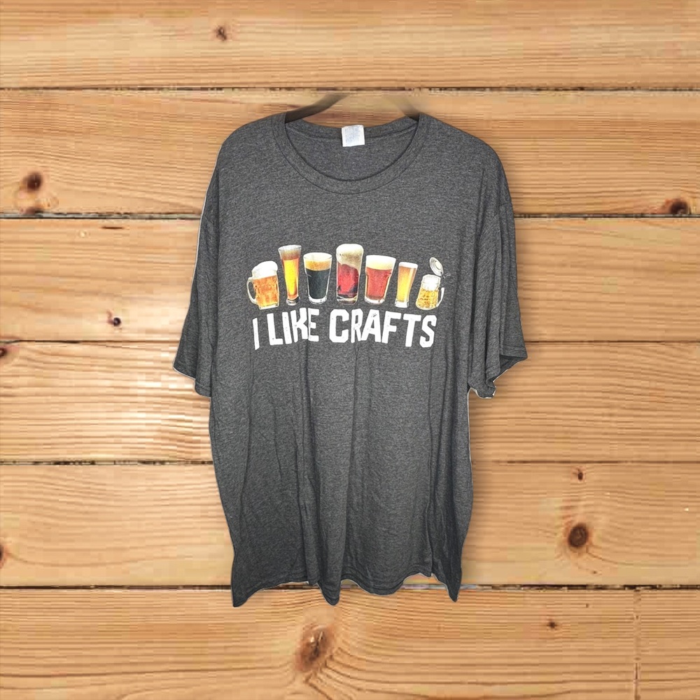 I Like Crafts Funny Beer Shirt